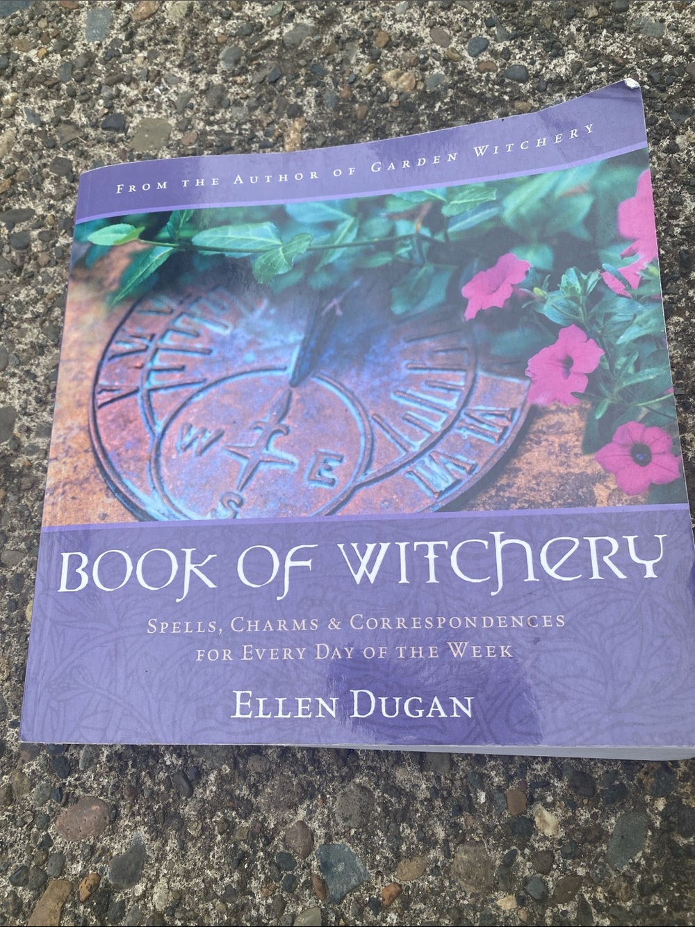 Book of Witchery — Purple Floral Cover